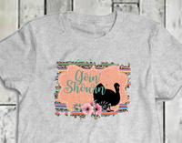 Goin' Showin' Serape Turkey Tee